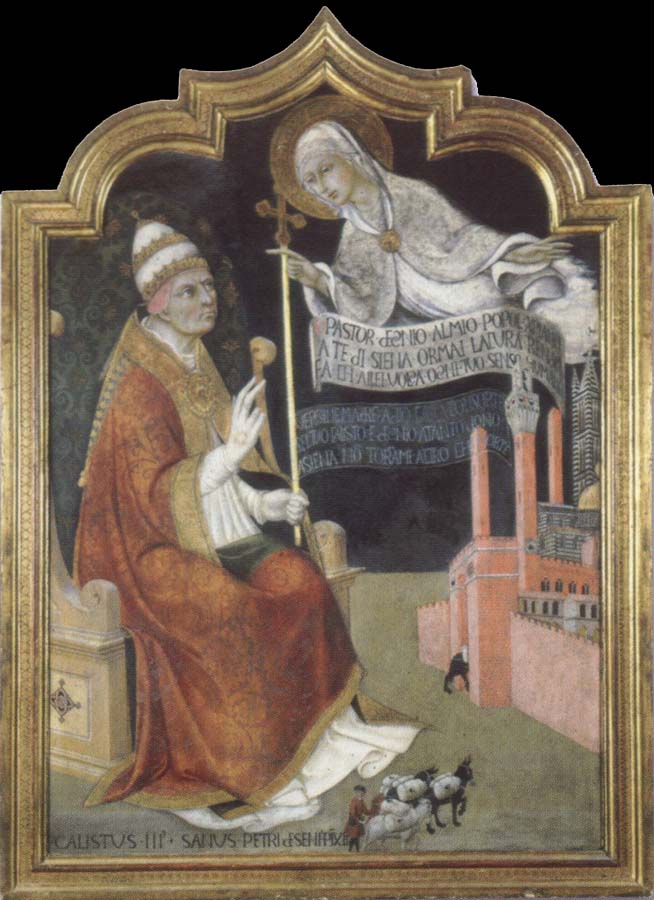 The Virgin Appears to Pope Callistus lll